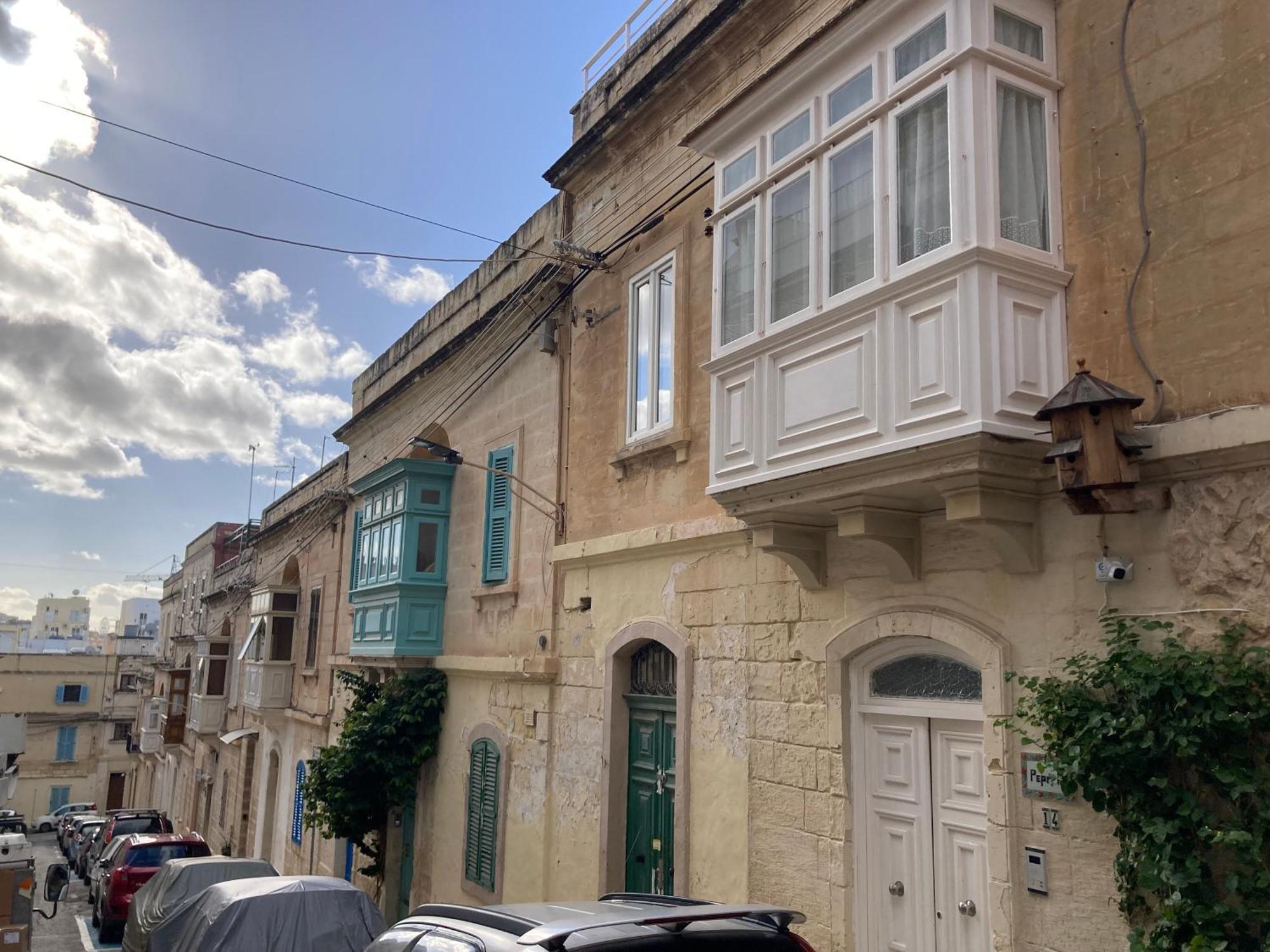 Charming Central Townhouse In Sliema By Assetflow Pro Leilighet Eksteriør bilde